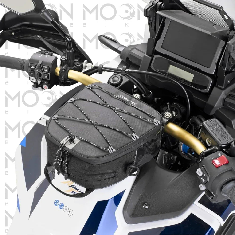 Kappa Moto Borsa da Serbatoio Kappa Moto DR04 Drifter Tanklock Ruotabile 4,5L Nero Stoccaggio e carico per veicoli - Moon Bike - Vista 3