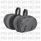 Kappa Moto Coppia borse laterali Kappa Moto DR05 Drifter universali 40-52 L estensibili per moto Grigio Stoccaggio e carico per veicoli - Moon Bike - Vista 1