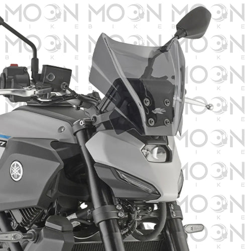 Kappa Moto Cupolino Kappa 1173SK Fumé Honda CB650R 2019-2024 22x31 cm Rosso Componenti e accessori di finestrini per veicoli a motore - Moon Bike - Vista 1