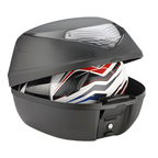 Kappa Moto Kappa K29NT Bauletto Monolock 29L Nero Tech – Catadiottri Fumé con Piastra Universale Moto e Scooter Nero Borse e zaini da moto - Moon Bike - Vista 3