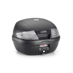 Kappa Moto Kappa K35NT2 Bauletto Moto 35 Litri Monolock – Nero Goffrato Catadiottri Trasparenti con Piastra K628 Nero Borse e zaini da moto - Moon Bike - Vista 1