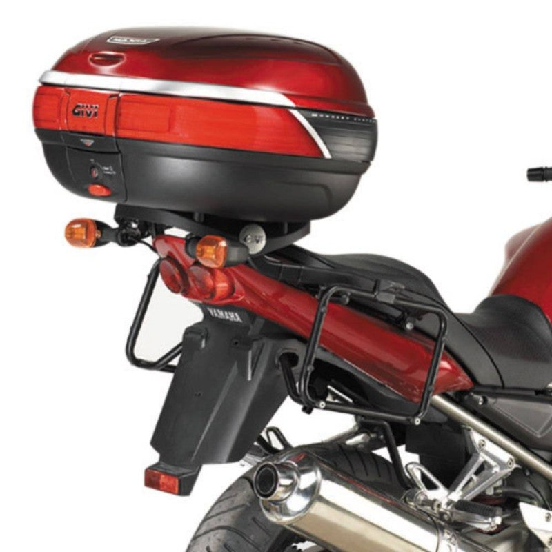 Kappa Moto Attacco Bauletto Kappa KZ348 Yamaha FZS 1000 Fazer (2001-2002) – Monokey/Monolock Nero Portamoto e portascooter per veicoli - Moon Bike - Vista 1