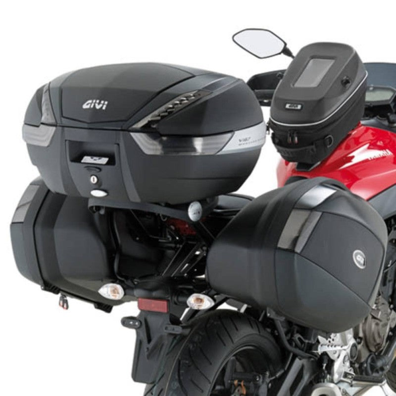 Kappa Moto Attacco Bauletto Kappa KZ2118 Yamaha MT-07 700 (2014-2017) – Monokey/Monolock Nero Portamoto e portascooter per veicoli - Moon Bike - Vista 1