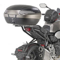 Kappa Moto Attacco Bauletto Kappa KZ1173 Honda CB 650 R (2019-2020) – Monokey/Monolock Nero Portamoto e portascooter per veicoli - Moon Bike - Vista 1