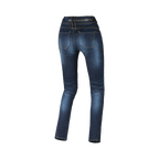 Macna Aramon blu scuro, retro del jeans moto donna COVEC a vita alta