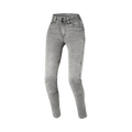 Macna Aramon 165.4100.808 jeans moto donna grigio slavato, vista frontale