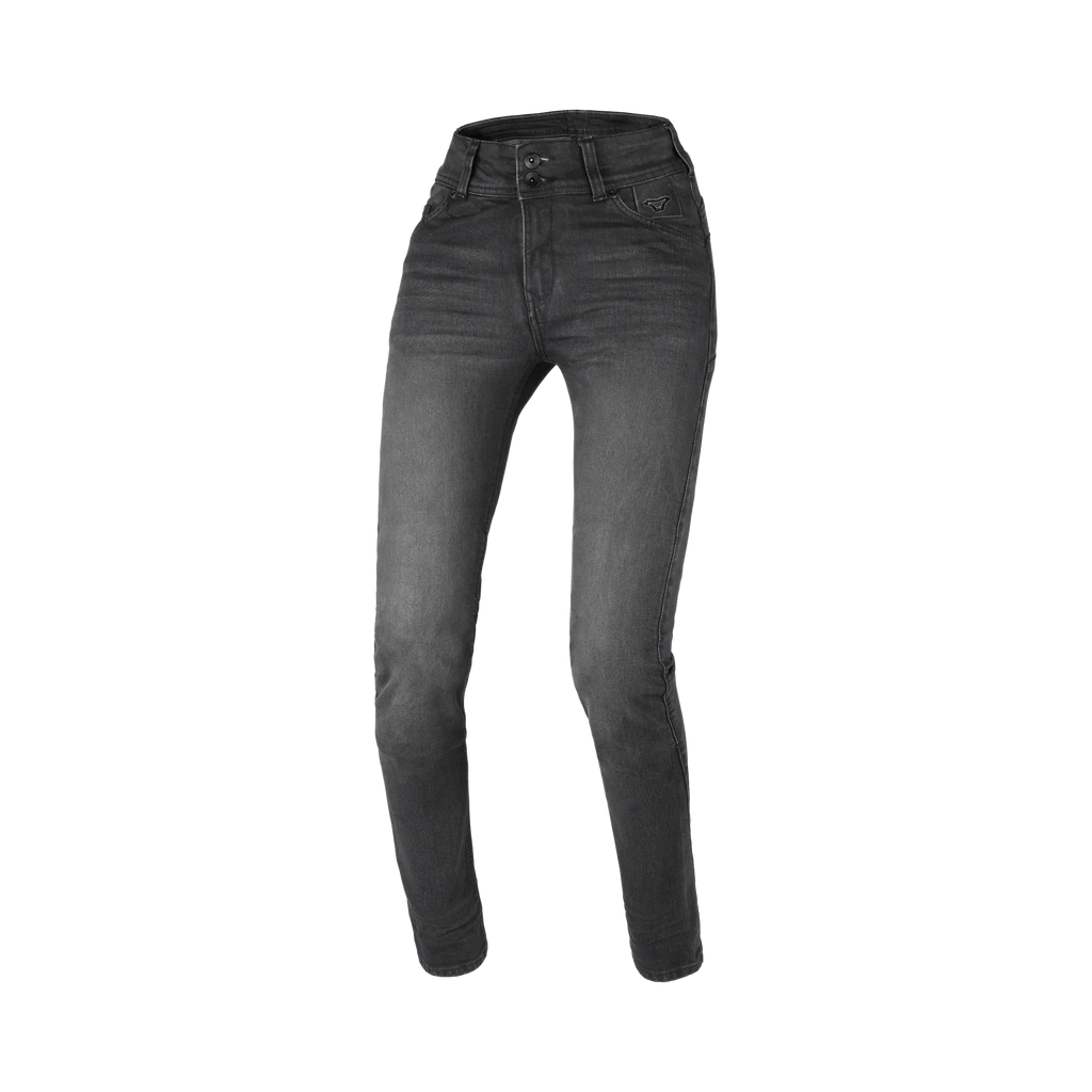 Macna Aramon 165.4100.101 jeans moto donna neri COVEC, vista frontale