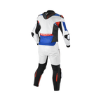 Macna Armadyl 2pc 166.4109.235, retro bianco rosso e blu con zip 8V