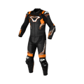 Macna Armadyl 2pc nera e arancione, divisibile, fronte con saponette al ginocchio