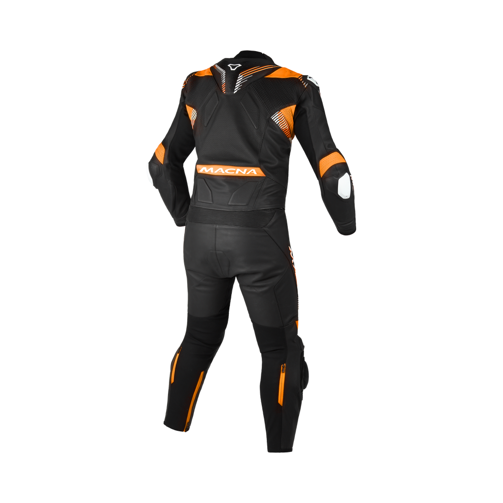 Macna Armadyl 2pc 166.4109.132, retro nero e arancione e zip ai polpacci