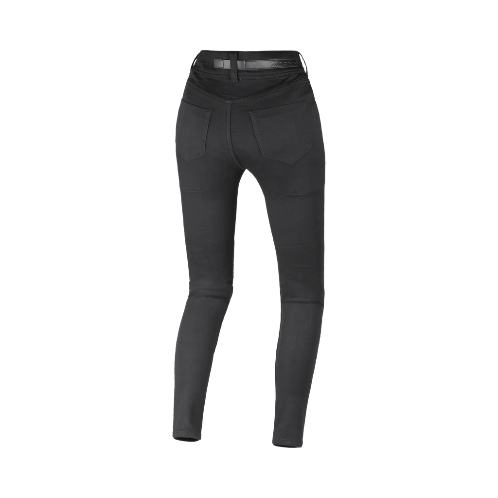 Macna Bernis 165.4101.101 nero, retro: carré a V, tasche a toppa e Belt Loop