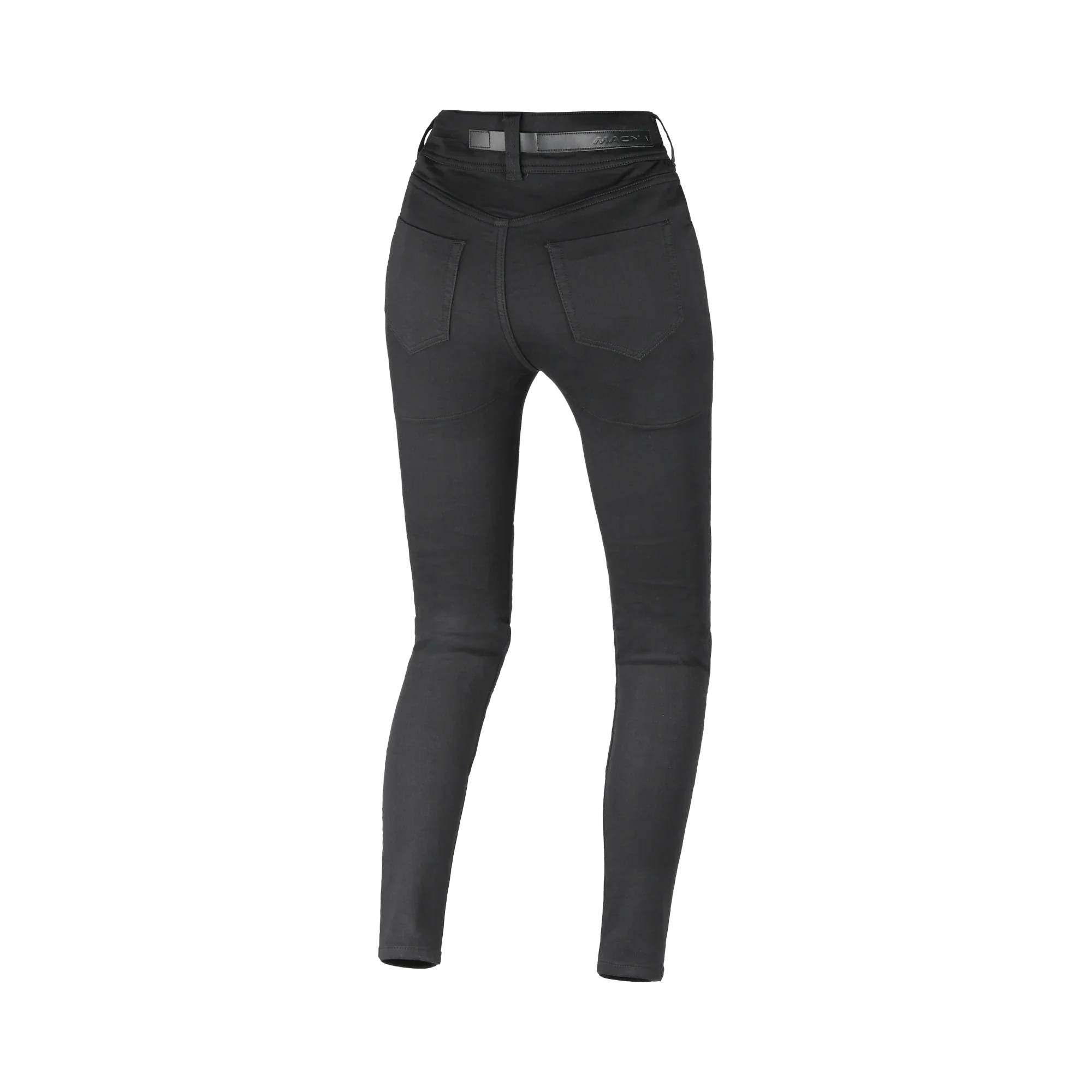 Macna Bernis 165.4101.101 nero, retro: carré a V, tasche a toppa e Belt Loop