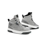 Macna Citeon 166.1100.808 grigio – sneaker moto in pelle, coppia vista tre quarti
