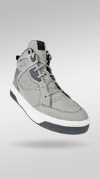 Macna Citeon 166.1100.808 grigio – sneaker moto singola, tre quarti frontale