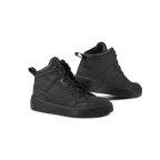 Macna Citeon 166.1100.101 nero – sneaker moto in pelle, coppia vista tre quarti