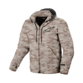 Macna District 165.3657.480 felpa moto uomo camouflage sabbia, vista frontale