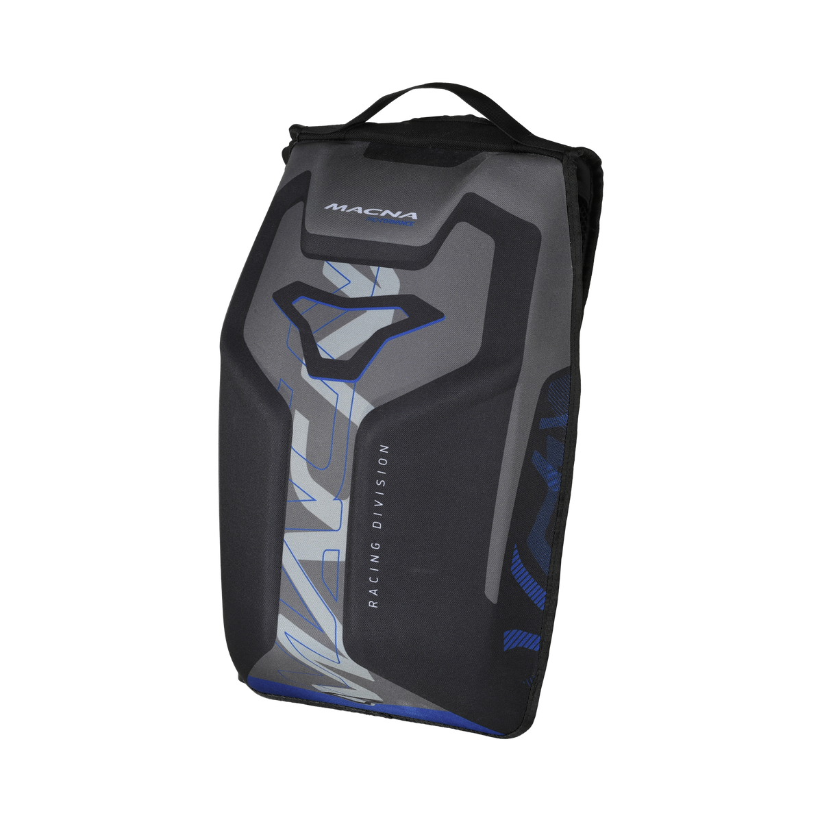 Macna Formance zaino moto aerodinamico nero e blu, immagine principale della colorazione