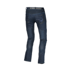 Jeans moto Macna Livity blu scuro con pannelli in rete Air Burst, vista posteriore