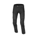 Macna Livity 165.4024.101 jeans moto uomo in denim Cordura nero, vista frontale