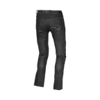Jeans moto Macna Livity nero con pannelli in rete Air Burst, vista posteriore