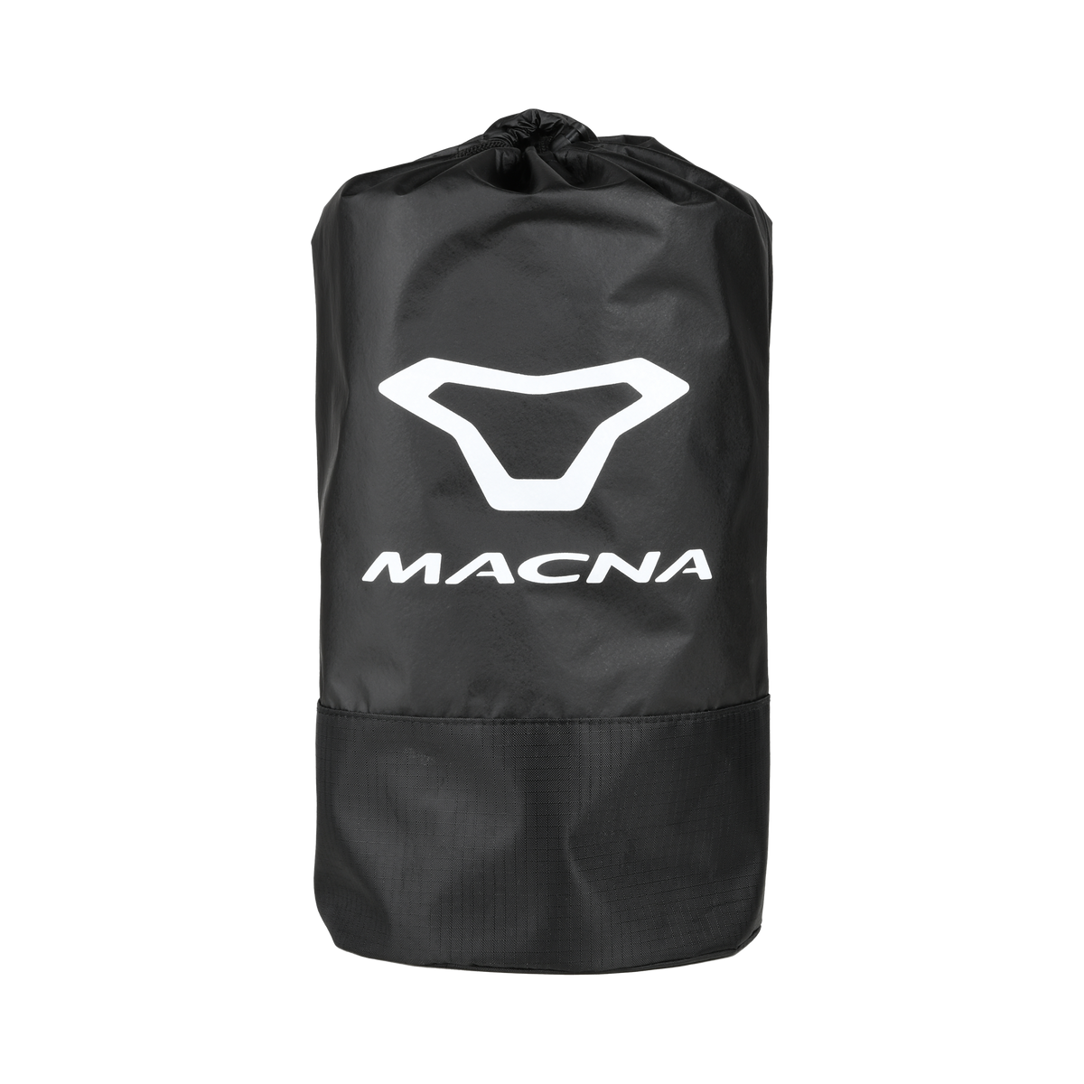 Macna Moto Mantle Premium telo coprimoto nero e grigio, in un'altra inquadratura