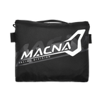 Macna Rainossi 165.1365.120 nero e bianco – marsupio richiuso, lato con grafica Macna