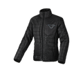 Macna Regal donna giacca mid-layer trapuntata nera convertibile in zaino, su fondo bianco