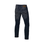 Macna Revelin 165.4011.570 jeans moto uomo blu scuro, retro con tasche e impunture