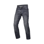 Macna Revelin 165.4011.880 jeans moto uomo denim grigio scuro lavato, vista frontale