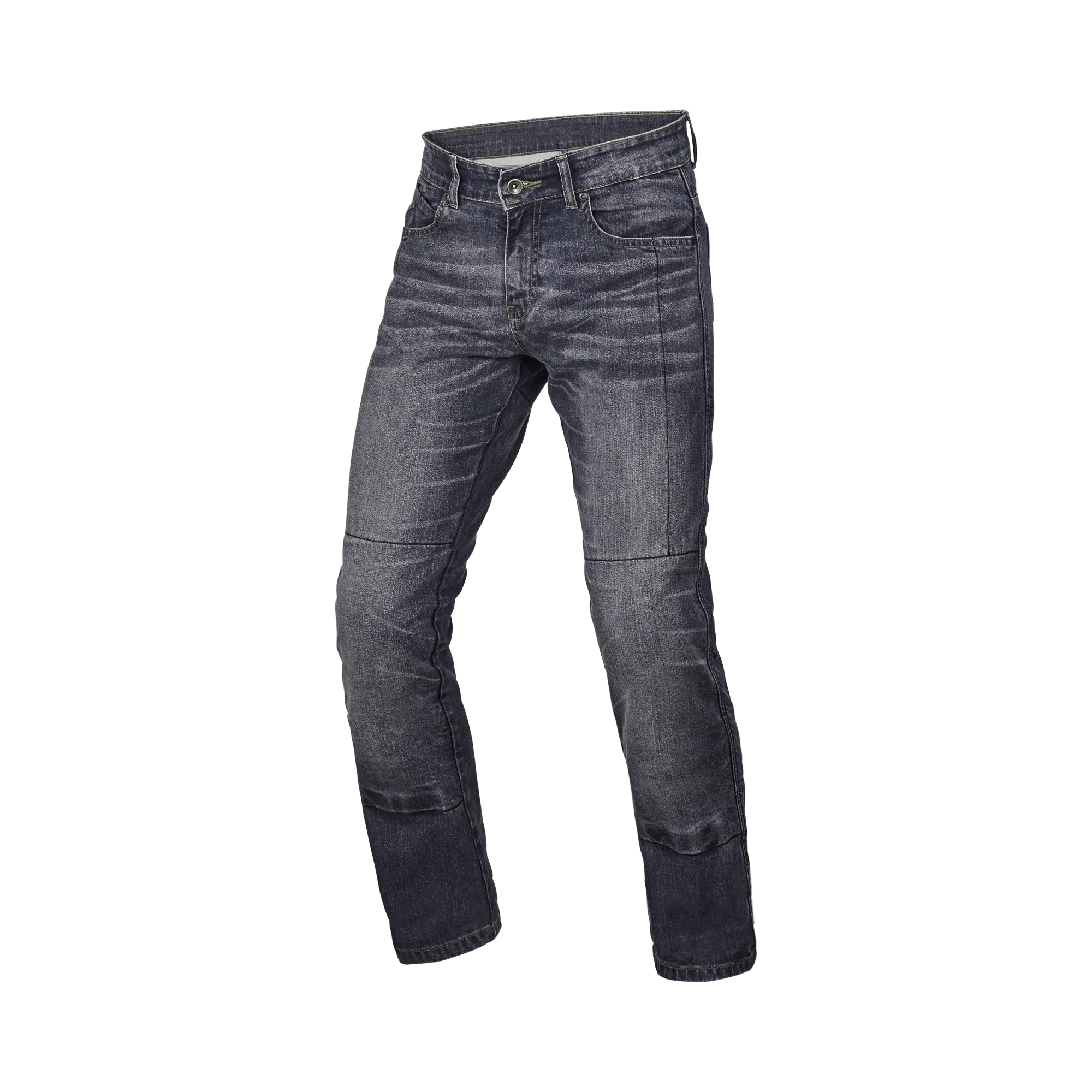 Macna Revelin 165.4011.880 jeans moto uomo denim grigio scuro lavato, vista frontale