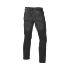 Macna Revelin 165.4011.111 jeans moto uomo nero, retro con tasche e impunture