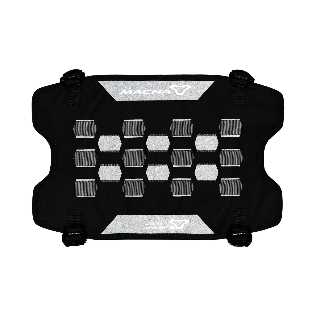 Macna Rocktopus piastra base P.A.L.S. per fissaggio bagagli moto nera, altra vista del prodotto
