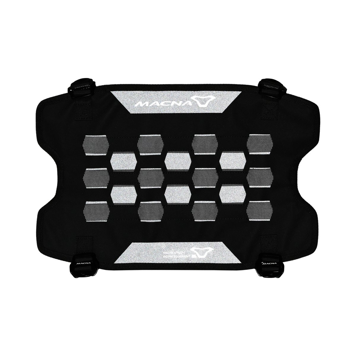 Macna Rocktopus piastra base P.A.L.S. per fissaggio bagagli moto nera, altra vista del prodotto