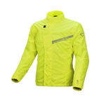 Macna Spray 165.1360.707 giacca antipioggia moto donna giallo fluorescente, fronte