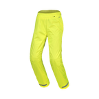 Macna Spray 165.2112.707 sovrapantaloni antipioggia moto donna giallo fluorescente, vista di tre quarti