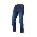 Jeans moto Macna Stone blu slavato con rinforzi in aramide, vista frontale intera