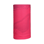 Scaldacollo moto Macna Summer Tube Logo rosa steso, logo Macna tono su tono