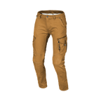 Macna Takar Cammello jeans cargo moto uomo con rinforzi in aramide, vista fronte