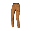 Macna Takar Cammello jeans cargo moto donna con rinforzi in aramide, vista fronte