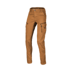 Macna Takar Cammello jeans cargo moto donna con rinforzi in aramide, vista fronte