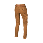 Macna Takar Cammello jeans cargo moto donna con rinforzi in aramide, vista retro