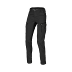 Macna Takar Nero jeans cargo moto donna con rinforzi in aramide, vista fronte