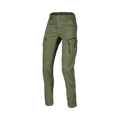 Macna Takar Verde jeans cargo moto donna con rinforzi in aramide, vista fronte