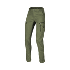 Macna Takar Verde jeans cargo moto donna con rinforzi in aramide, vista fronte