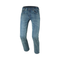 Macna Vinton 165.4051.505 jeans moto azzurro slavato, vista tre quarti anteriore