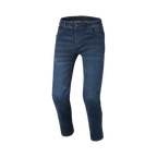 Macna Vinton 165.4051.555 jeans moto blu scuro, vista tre quarti anteriore