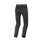 Macna Vinton nero, retro del jeans moto COVEC con tasche applicate e patch logo