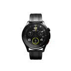 Momo Design Zero BTMOMOWATCHRK orologio intelligente rotondo nero, vista frontale con quadrante sportivo