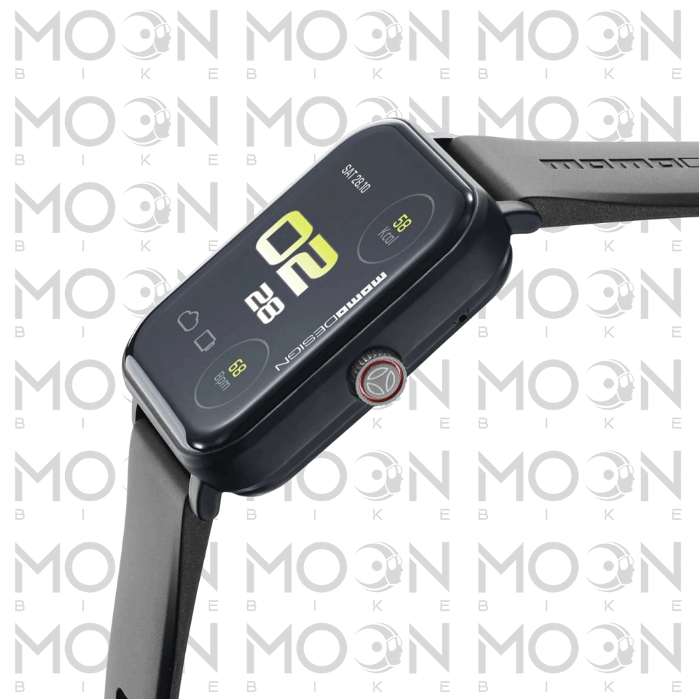 Momodesign smartwatch rettangolare Stealth TFT 1.83"/ IP67 pressione sanguigna e frequenza cardiaca - Moon Bike S.r.l.SmartwatchMOMO DESIGN8018080508660Moon Bike S.r.l.