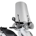 Parabrezza Kappa 1117AK trasparente 72x71 cm montato su Honda SH 125i